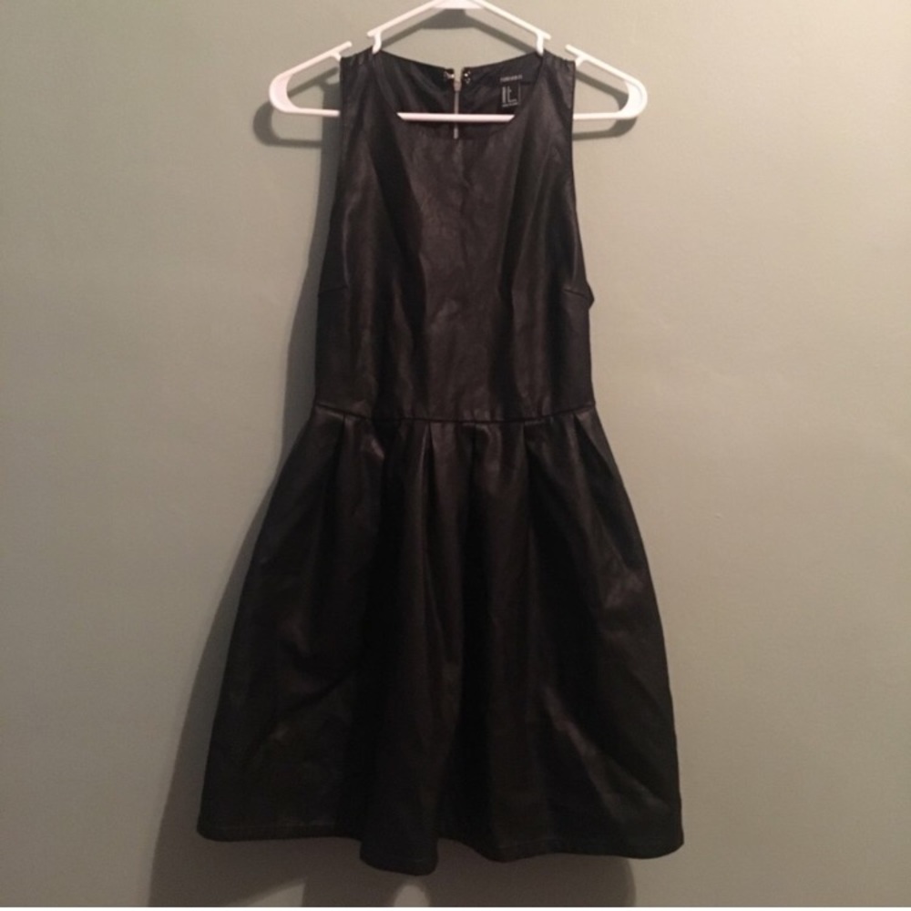 Pleather dress